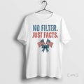 Officials No Filter Just Facts Usa Flag Christmas
