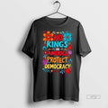 Officials No Kings In America Protect Democracy Floral Premium Tee Shirt Sweater