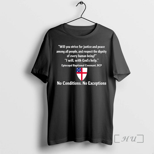 Officials No Conditions No Exceptions Will You Strive For Justice