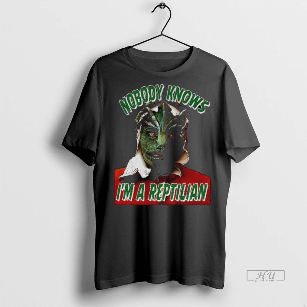 Officials Nobody Knows Im A Reptilian Tee Shirt Sweater