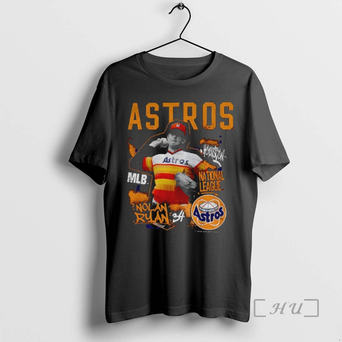 Officials Nolan Ryan Houston Astros National League Mlb Baseball 90s Style Premium T Shirts Sweater