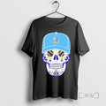 Officials Norfolk Tides Caballitos Sugar Skull T Shirt Sweater