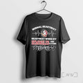 Officials Normal Heartbeat Heartbeat When My Florida State Seminoles Are Playing Tee Shirt Sweater