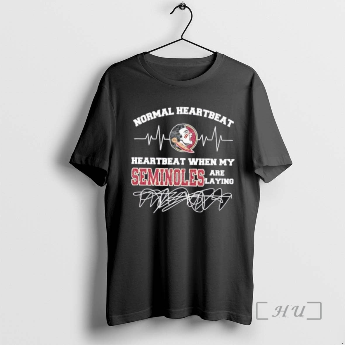 Officials Normal Heartbeat Heartbeat When My Florida State Seminoles Are Playing Tee Shirt Sweater