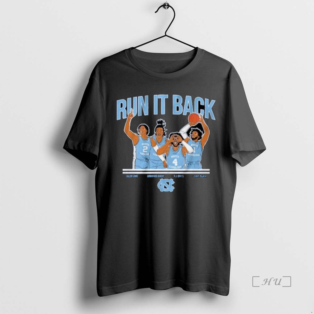 Officials North Carolina Tar Heels Unc Run It Back Premium T Shirt Sweater