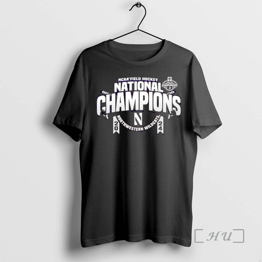 Officials Northwestern Wildcats 2024 Field Hockey National Champions Christmas