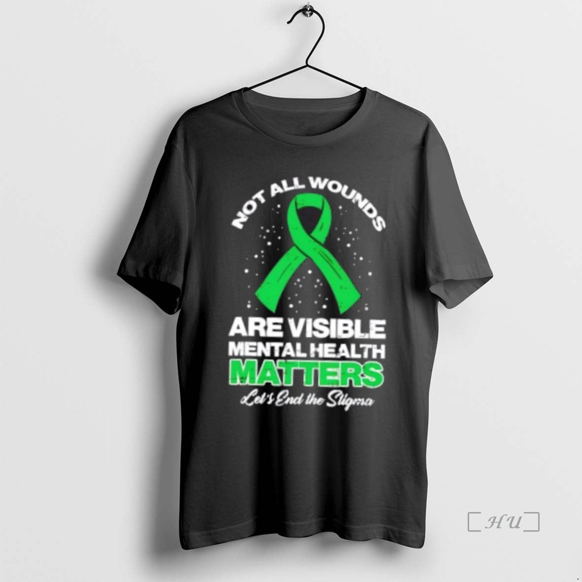 Officials Not All Wounds Visible Mental Health Matters Lets End The Stigma T Shirt Sweater