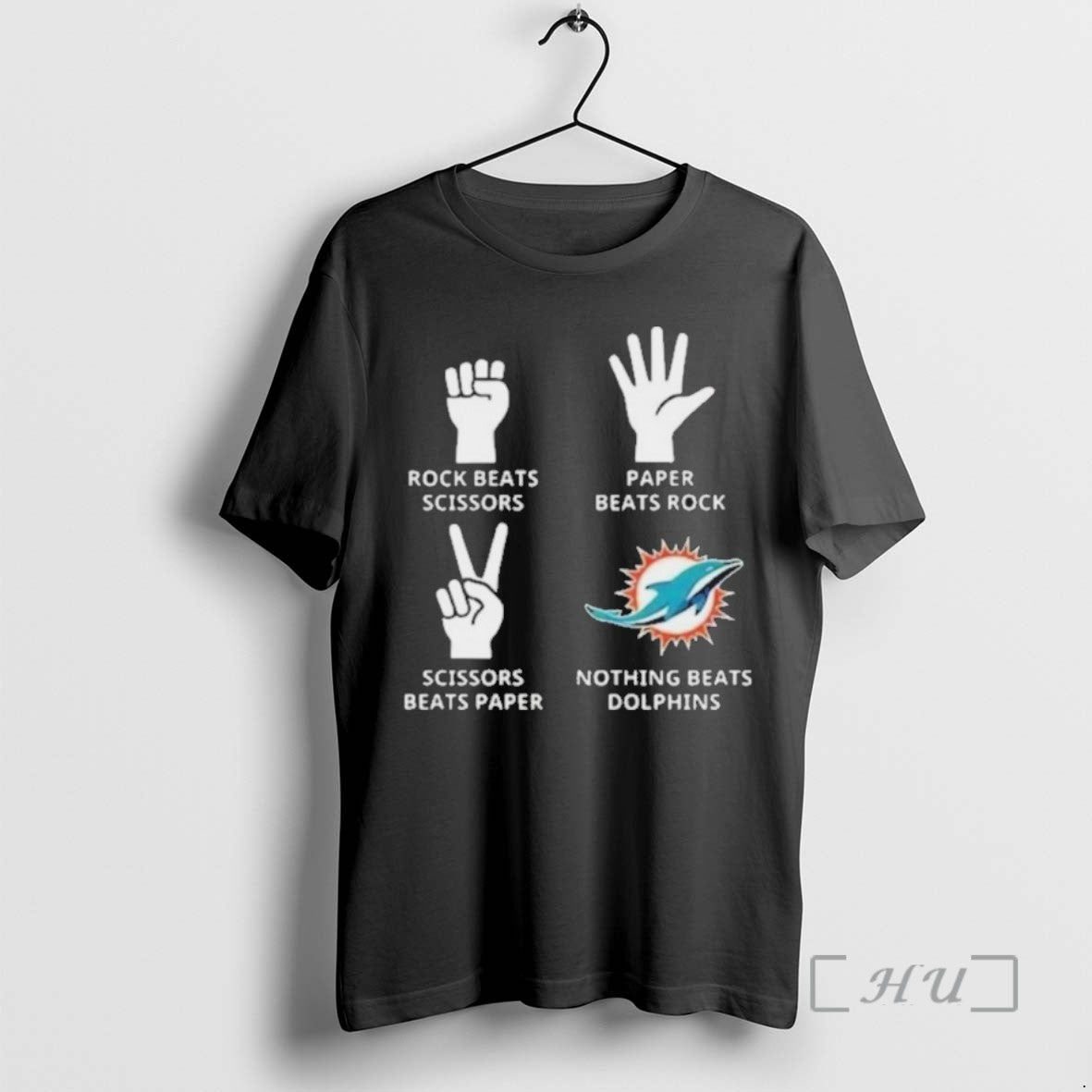 Officials Nothing Beats Miami Dolphins Football Logo