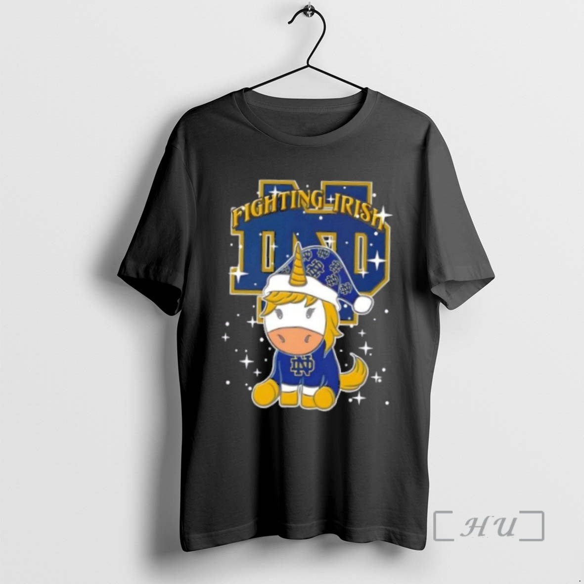 Officials Notre Dame Fighting Irish Football X Unicorn Merry Christmas