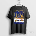 Officials Notre Dame Fighting Irish X Gnomes Xmas Christmas Premium Tee Shirt Sweater
