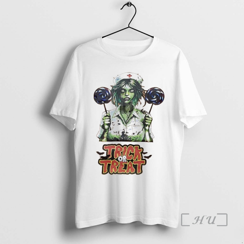 Officials Nurse Candy Trick Or Treat Halloween Premium T Shirt Sweater