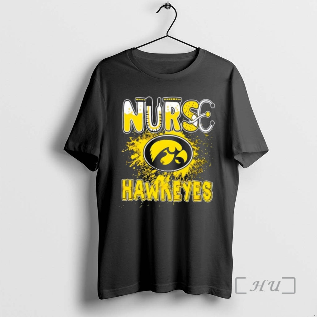 Officials Nurse X Iowa Hawkeyes Football T Shirt Sweater