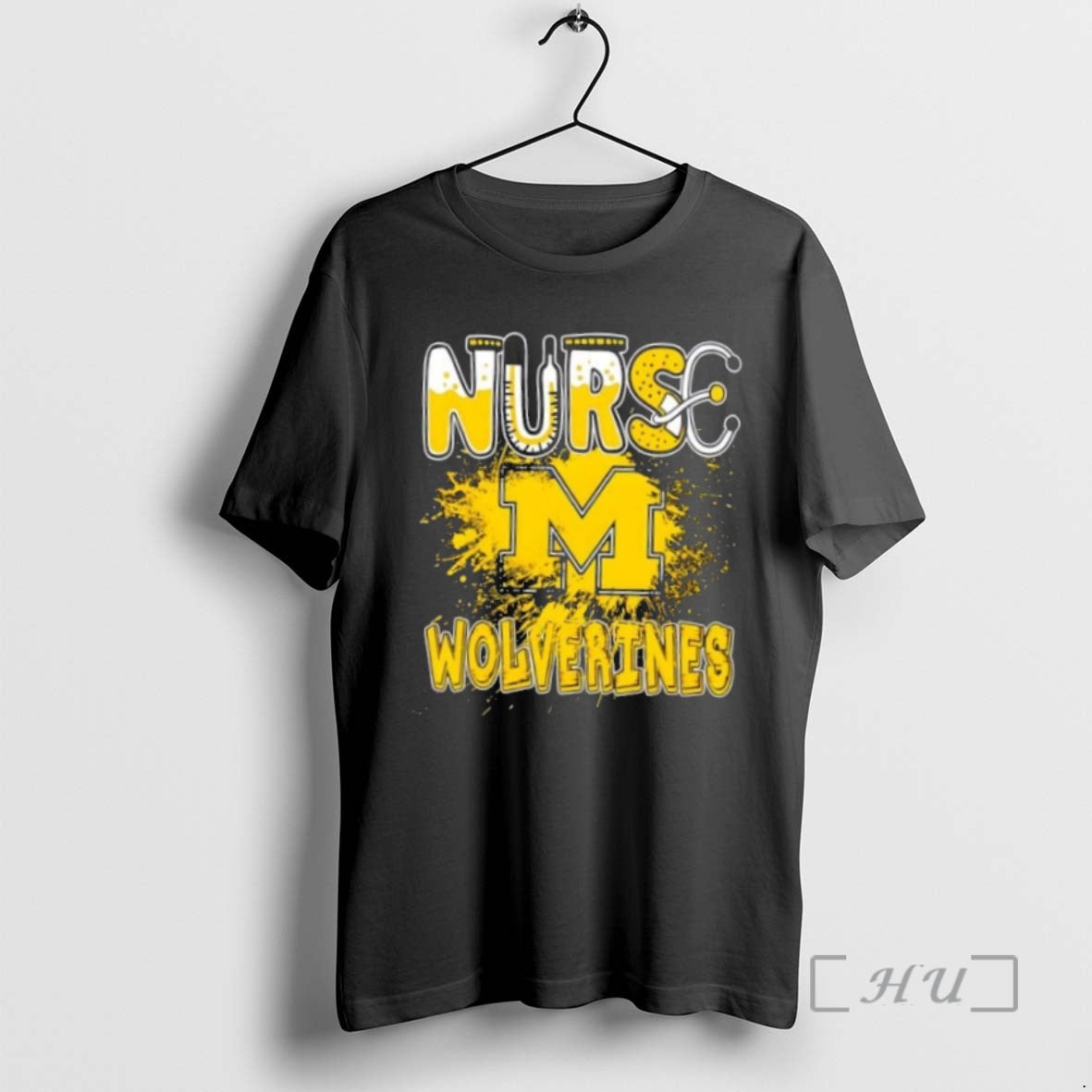 Officials Nurse X Michigan Wolverines Football T Shirt Sweater