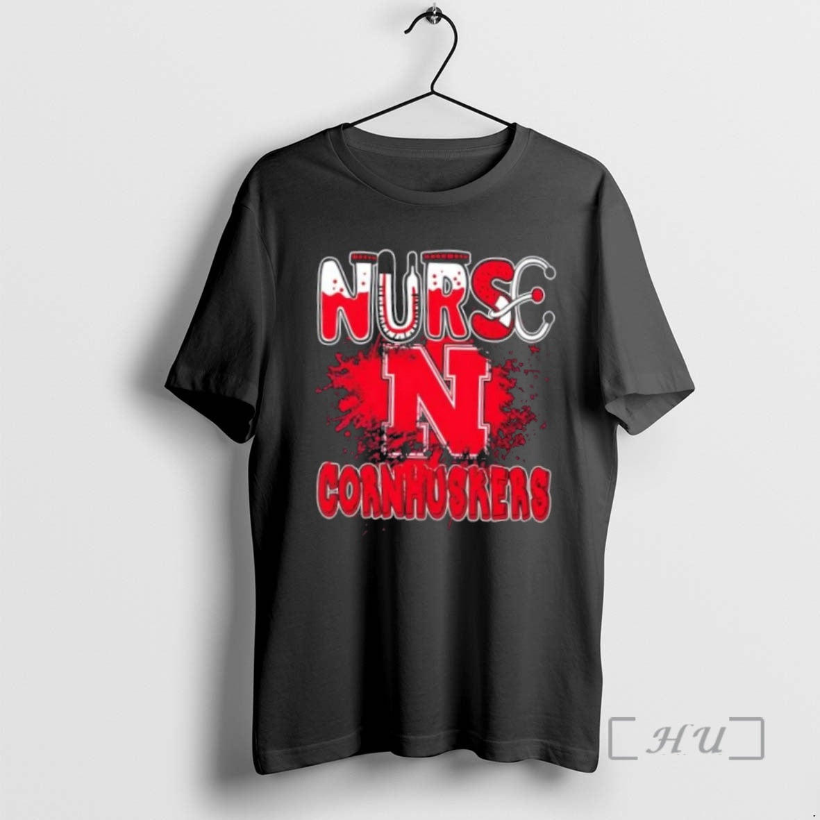 Officials Nurse X Nebraska Cornhusker Football T Shirt Sweater