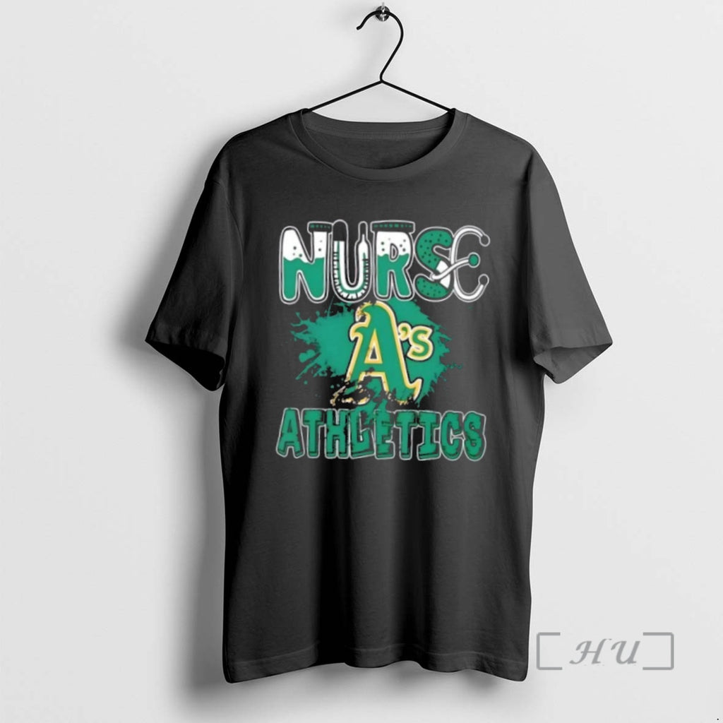 Officials Nurse X Oakland Athletics Baseball T Shirt Sweater