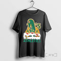 Officials Oakland Athletics X Gnomes Xmas Christmas Premium T Shirt Sweater