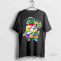 Officials Oakland Athletics X Unicorn Santa Hat Dabbing Merry Christmas Premium Tee Shirt Sweater