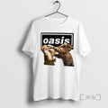 Officials Oasis Feline Brawl Cats Meme Tee Shirt Sweater