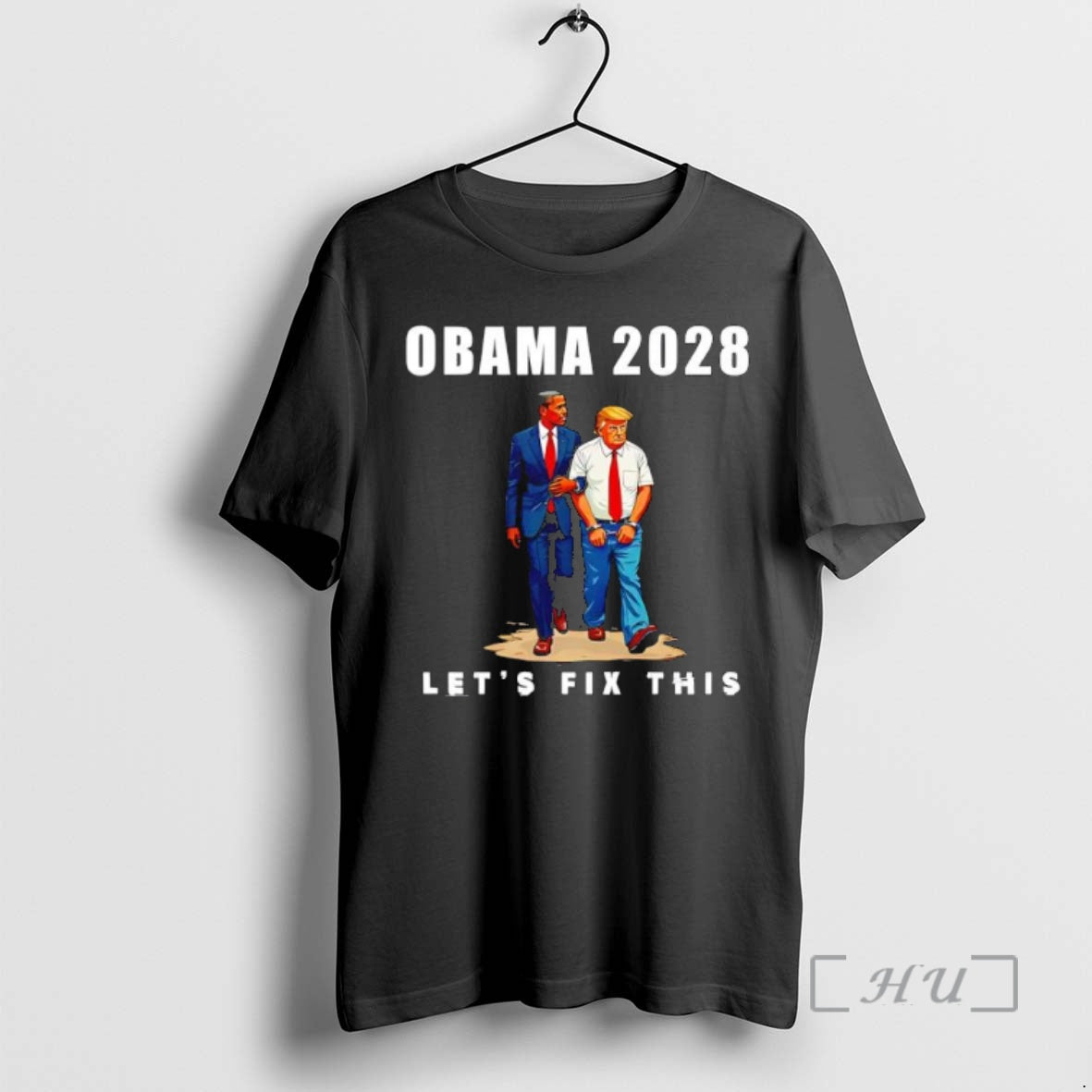 Officials Obama 2028 Political Democrat Trump Graphic Premium T Shirt Sweater