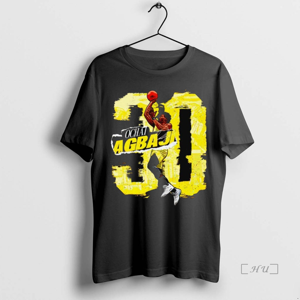 Officials Ochai Agbaji Utah Jazz Rough Signature Premium T Shirt Sweater