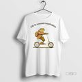 Officials Off To Commit Tomfoolery Frog On A Scooter Premium Tee Shirt Sweater
