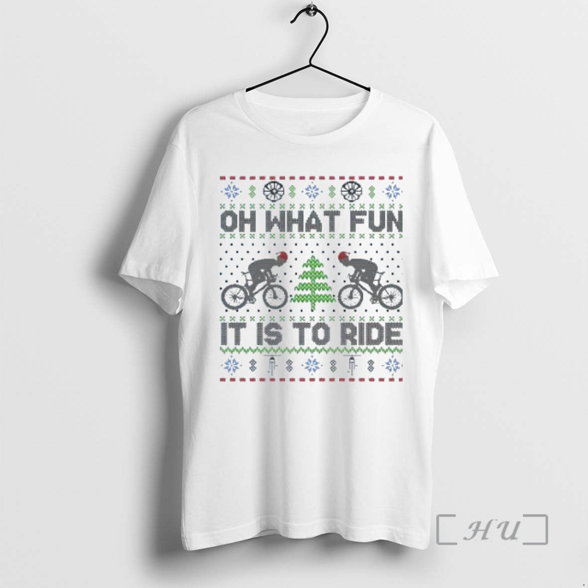 Officials Oh What Fun It Is To Ride Bicycle Ugly Christmas T Shirt Sweater