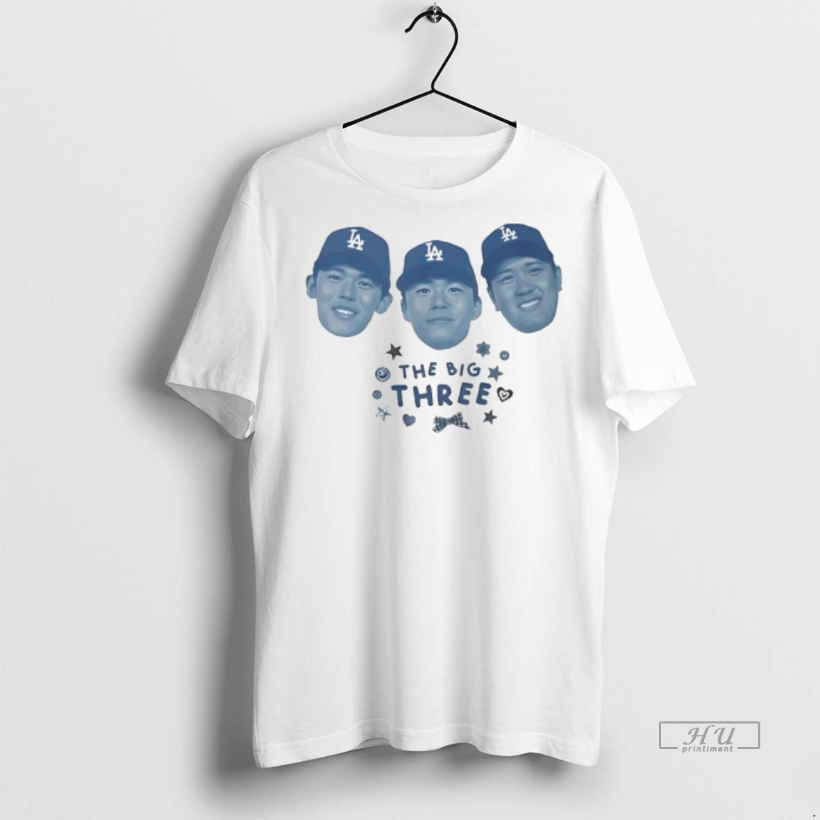 Officials Ohtani Yamamoto Sasaki The Big Three Face Players La Premium Tee Shirt Sweater