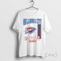 Officials Oklahoma City Thunder Playoffs 2025 Logo Premium T Shirt Sweater
