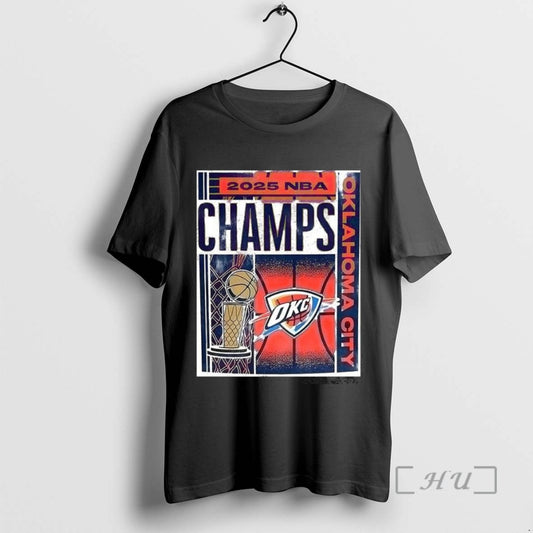 Officials Oklahoma Citythunder 2025 Nba Champions T Shirt Sweater