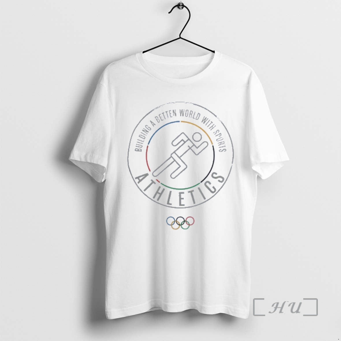 Officials Olympic Collection Athletics Pictogram Premium T Shirt Sweater