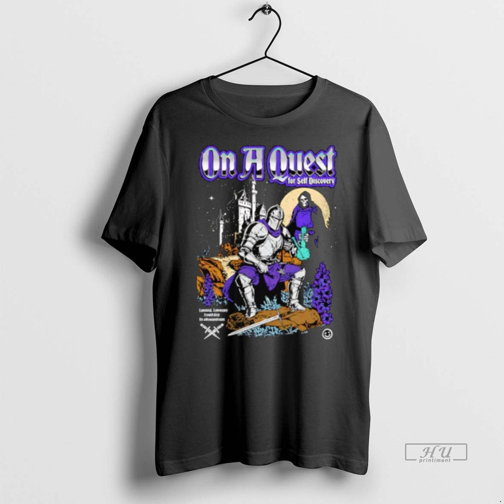 Officials On A Quest For Self Discovery Grim Reaper Knight Tee Shirt Sweater