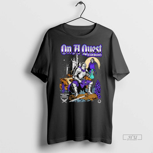Officials On A Quest For Self Discovery Grim Reaper Knight Tee Shirt Sweater