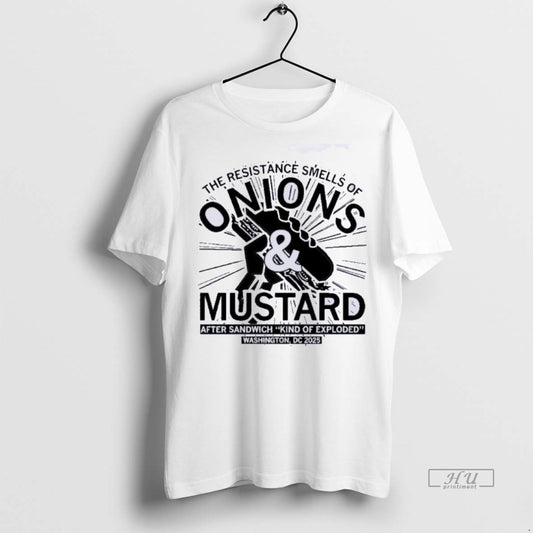 Officials Onions And Mustard Resistance Premium Tee Shirt Sweater