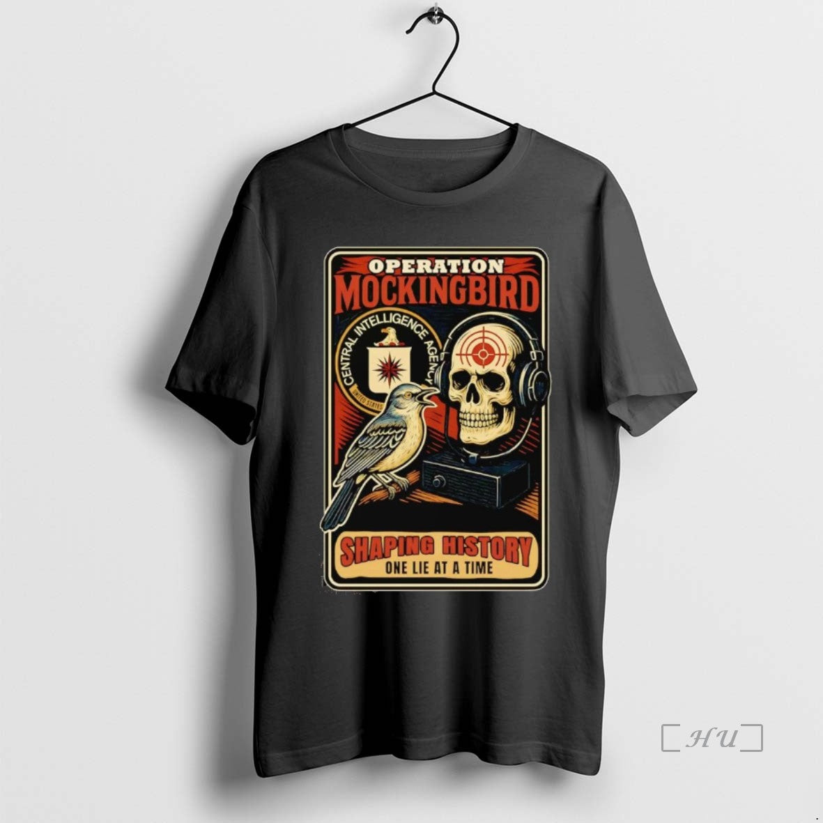 Officials Operation Mockingbird Shaping History One Lie At A Time Premium T Shirt Sweater