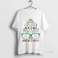 Officials Optometrist Christmas Tree Of Eyeglasses White