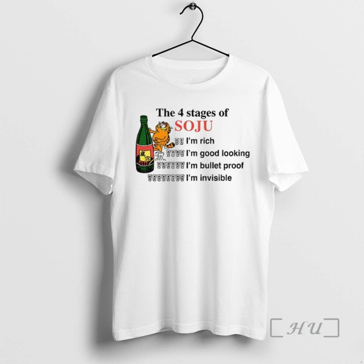Officials Orange Cat The 4 Stages Of Soju Im Rich Im Good Looking Im Bullet