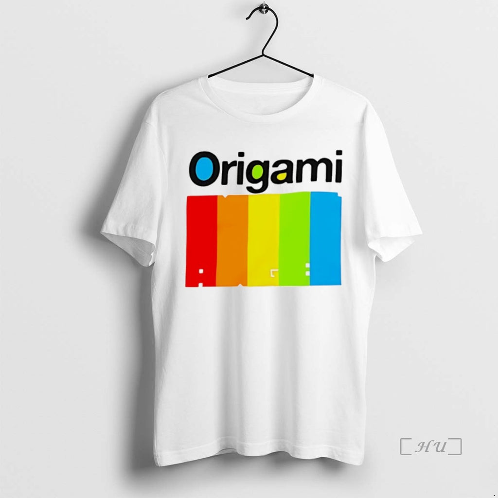 Officials Origami Angel Spectrum Band Premium T Shirt Sweater
