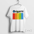 Officials Origami Angel Spectrum Band Graphic Premium T Shirt Sweater