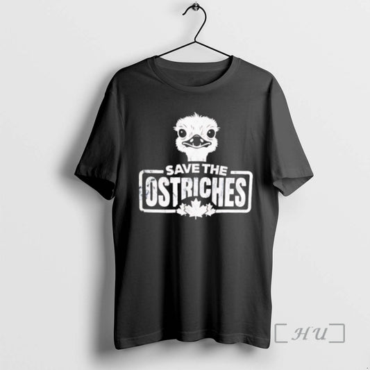 Officials Ostrich Save The Ostriches Vintage