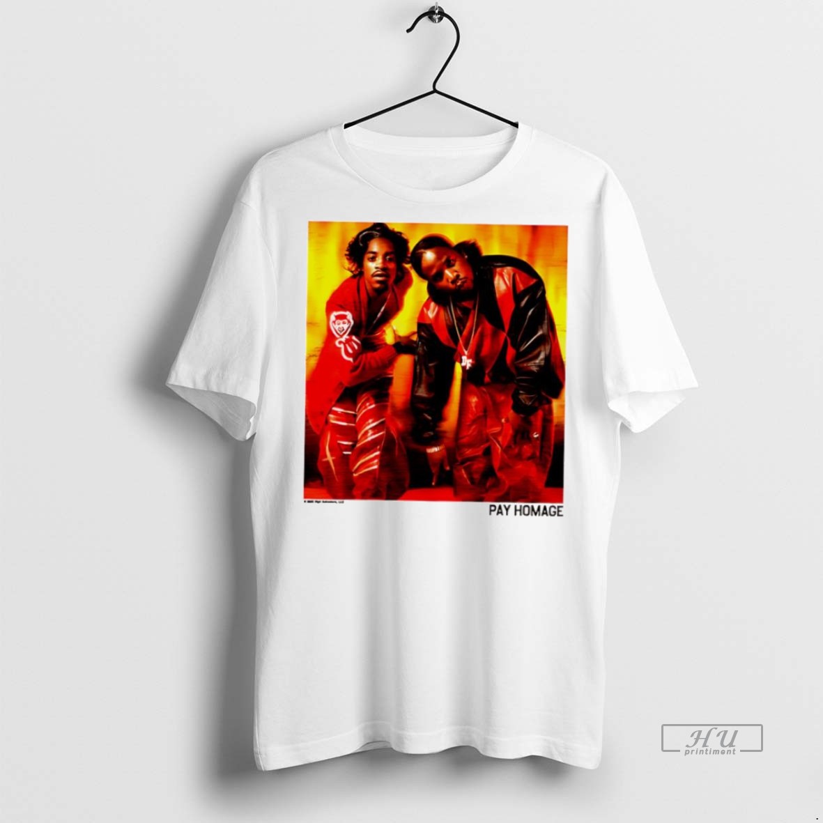 Officials Outkast Pay Homage Andre 3000 And Big Boi Graphic Premium Tee Shirt Sweater
