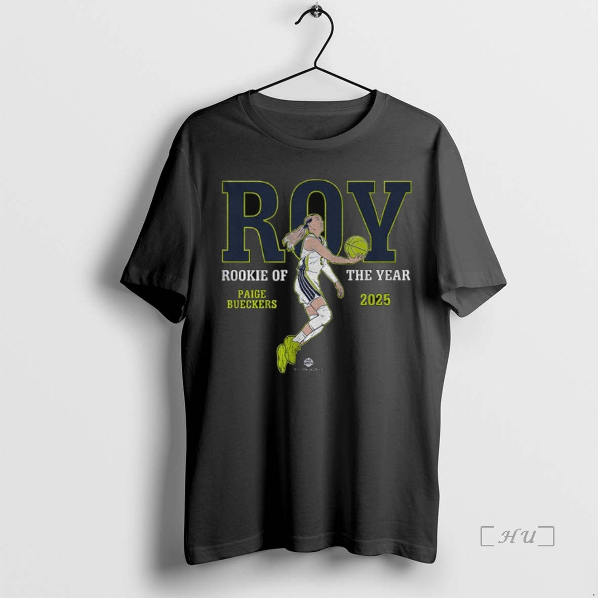 Officials Paige Bueckers Dallas Wings Basketball Wnba Roy Rookie Of The Year 2025 Premium