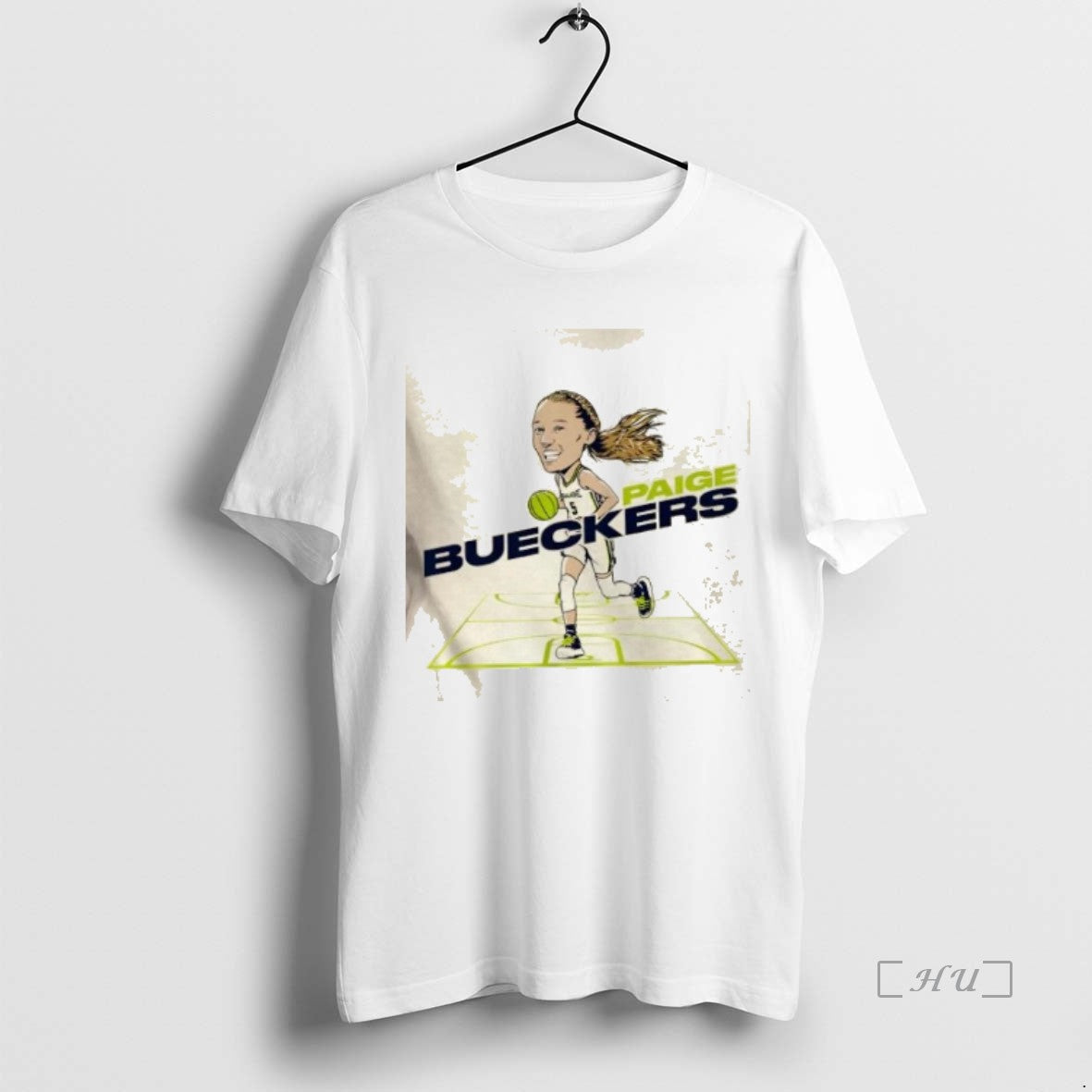 Officials Paige Bueckers Dallas Wings Womens Basketball Caricature