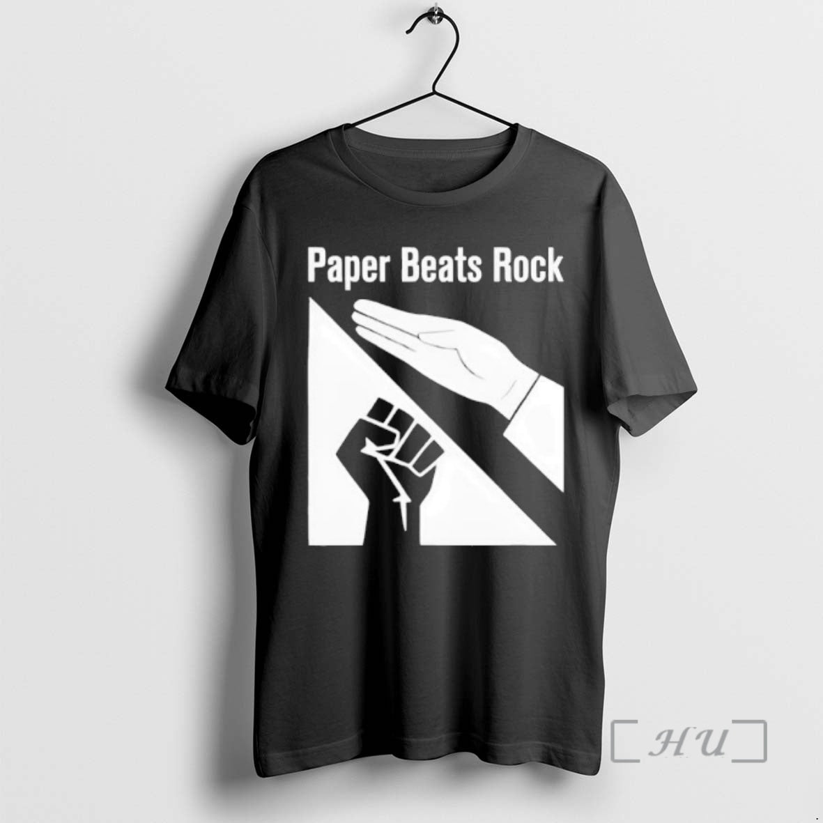 Officials Paper Beats Rock Hand Hand