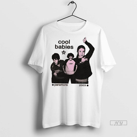 Officials Paramore X Bug Girl Cool Babies 2003 Graphic Premium Tee Shirt Sweater