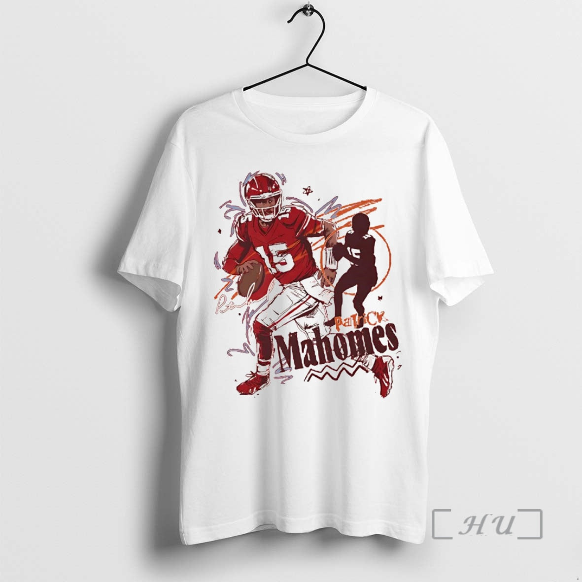 Officials Patrick Mahomes Running Signature Kansas City Chiefs