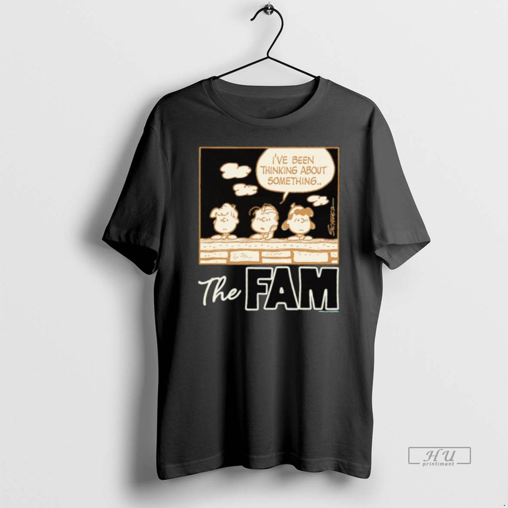 Officials Peanuts Characters The Fam Ive Been Thinking About Something Tee Shirt Sweater