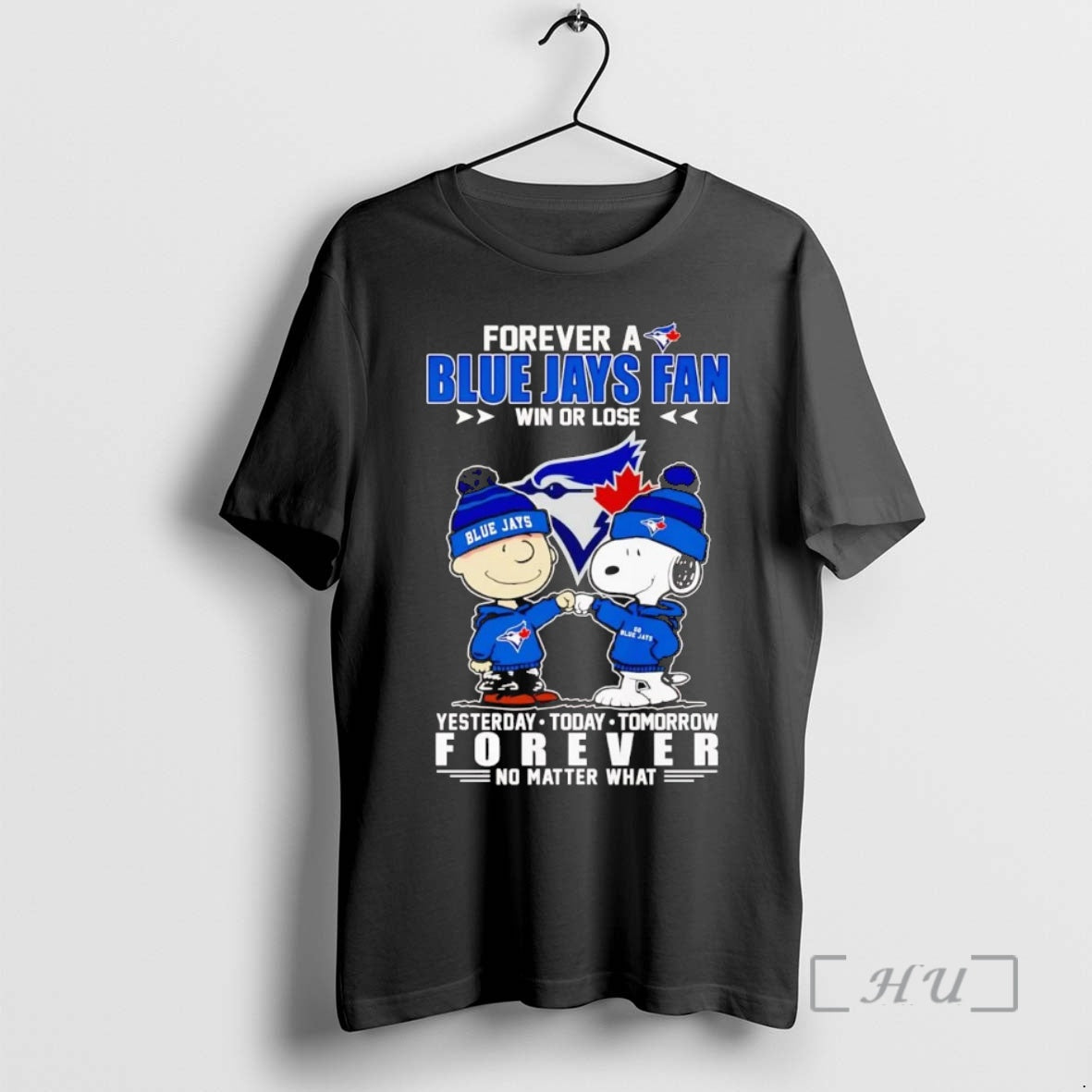 Officials Peanuts Forever A Blue Jays Fan Win Or Lose Forever Premium T Shirt Sweater