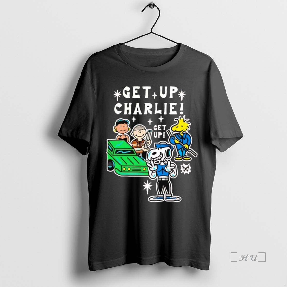 Officials Peanuts Gang Get Up Charlie Premium T Shirt Sweater