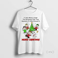 Officials Peanuts Its Not Whats Under The Christmas Tree That Merry Christmas T Shirt Sweater