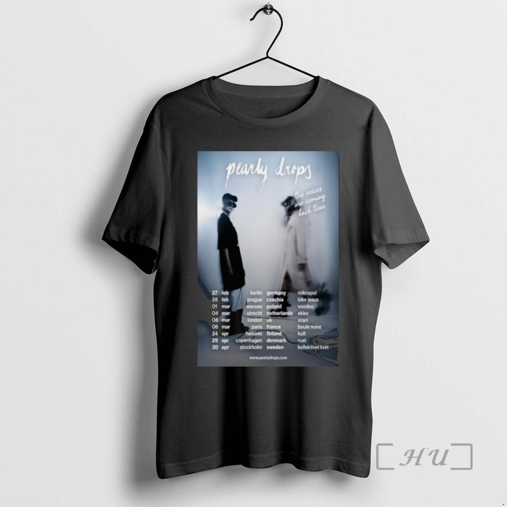 Officials Pearly Drops The Voices Are Coming Back Tour 2026 Long Sleve T Shirt Sweater